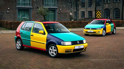 Volkswagen Polo Harlekin: série especial colorida é recriada 26 anos depois