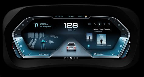 car dashboard design on Behance