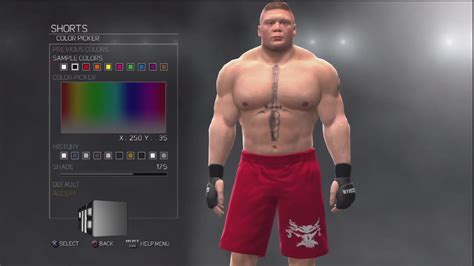 WWE 2K17 Superstar Threads Brock Lesnar Red 2010 Attire - YouTube