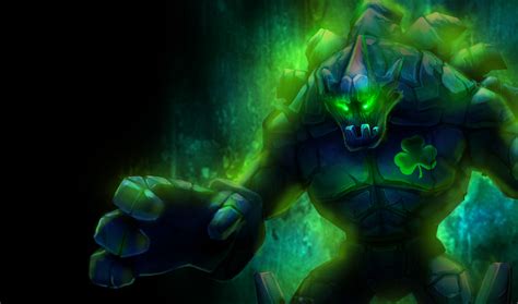 Shamrock Malphite - League of Legends skin - LoL Skin