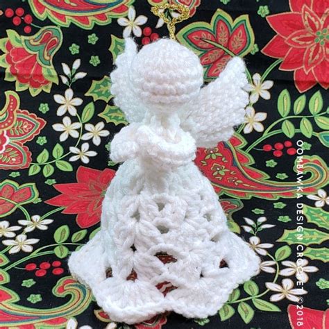 22 Free Crochet Angel Patterns | Crochet Angel Ornament Pattern