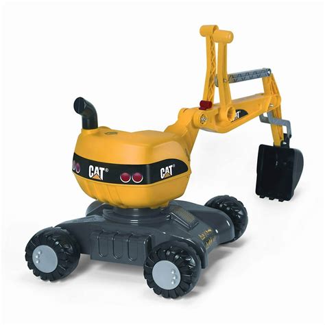 Rolly Toys CAT Construction 360 Degree Excavator Shovel Digger Kids Ride On Toy - Walmart.com ...