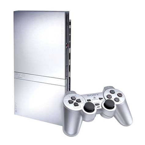 Restored Sony PlayStation 2 PS2 Slim Console (Satin Silver) with ...