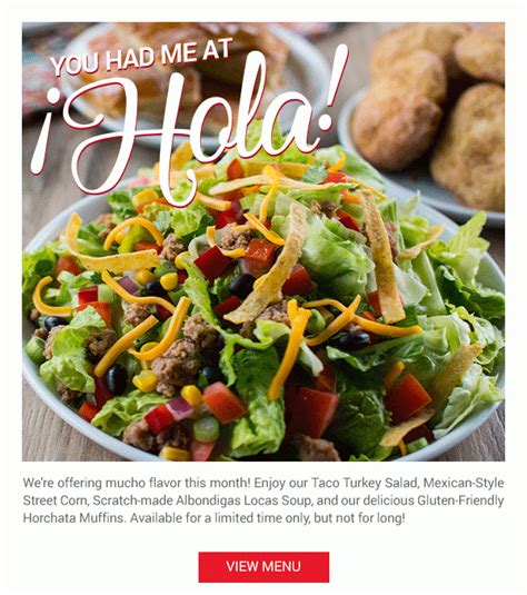 Our May menu is a flavor fiesta! - Souplantation & Sweet Tomatoes Email ...