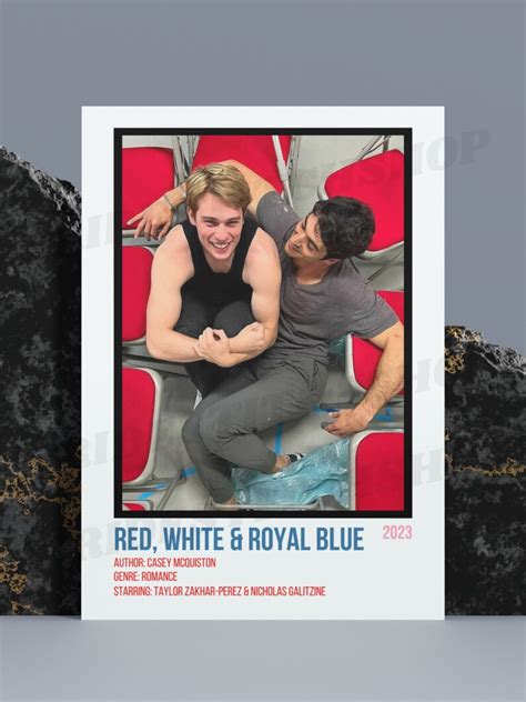 Red White & Royal Blue Movie Poster Bookish Prints Movie - Etsy