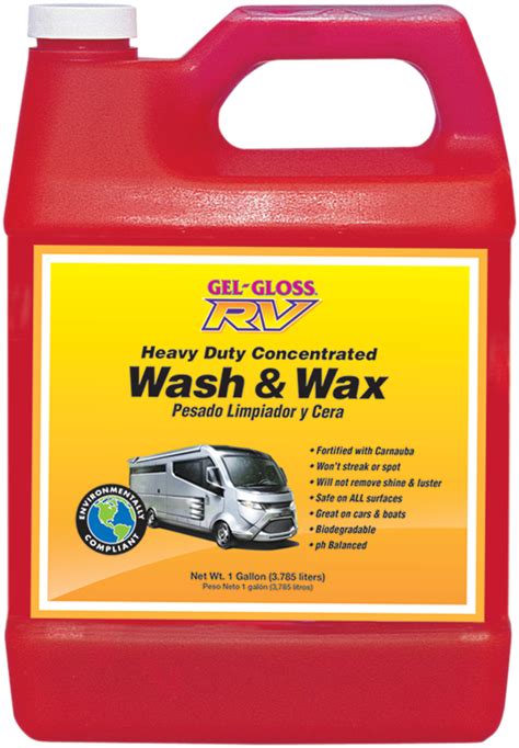 Gel-Gloss RV Wash and Wax 128oz – Gel-Gloss RV