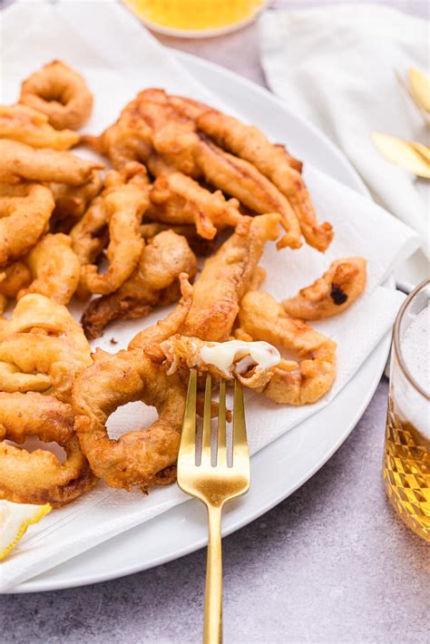 Fried Calamari (Spanish Calamares a la Romana) - Recipes From Europe