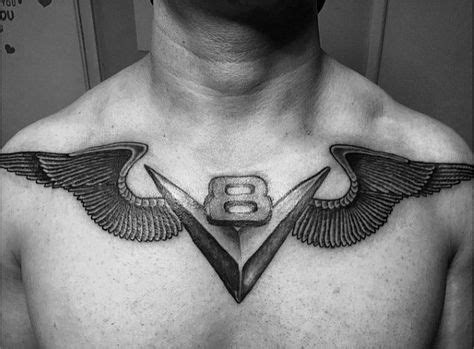 40 V8 Tattoo Designs For Men - Manly Machinery Ink Ideas in 2020 | Tattoo designs men, V8 tattoo ...