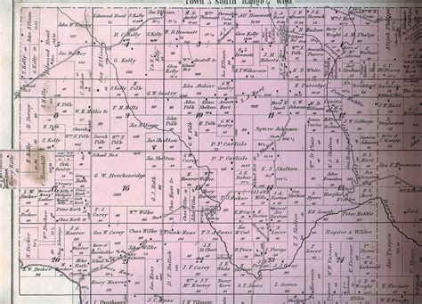 1880 Maps Of Warrick County - CountiesMap.com