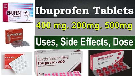 ibuprofen tablets ip 400 mg, 200 mg uses - ibuprofen and paracetamol - Uses, Side effects ...