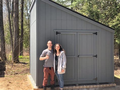 Lean-To Prefab Garden Sheds » North Country Sheds