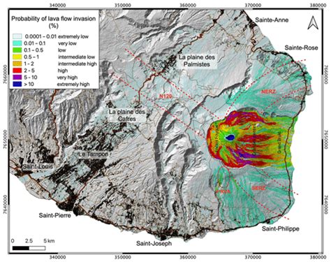 NHESS - Lava flow hazard map of Piton de la Fournaise volcano