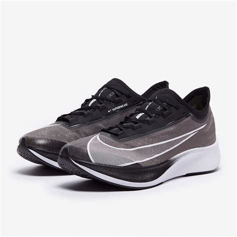 Nike Zoom Fly 3 - Black/White-Volt - Mens Shoes | Pro:Direct Running