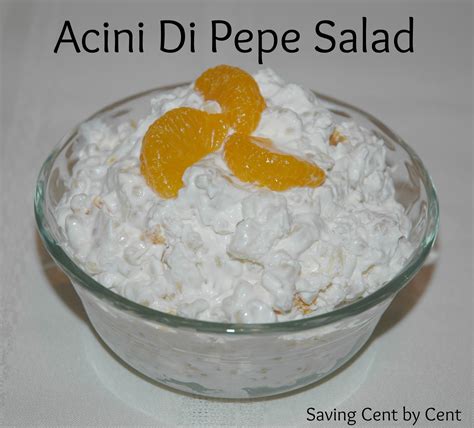 Acini Di Pepe Salad - Saving Cent by Cent