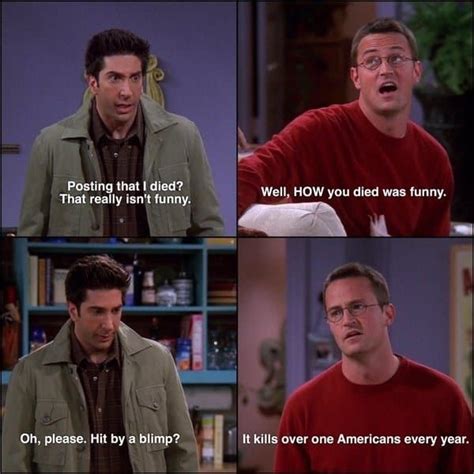 42 Of The Best Chandler Bing One-Liners Of All Time | Friends moments ...