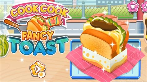 Playing friv games l Cook cook fancy toast game - YouTube