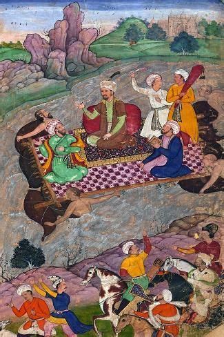 'Babur, First Mughal Emperor' Art Print | Art.com | Art prints, Art, High quality art prints