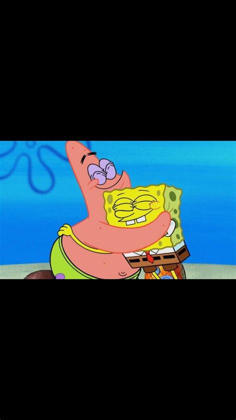 Spongebob And Patrick Hugging