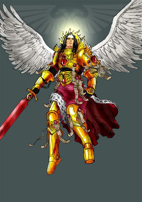 Sanguinius by Goldstache on DeviantArt