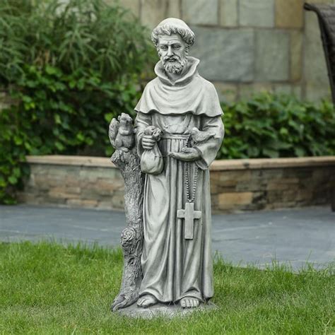 St Francis Garden Statue Resin | Fasci Garden