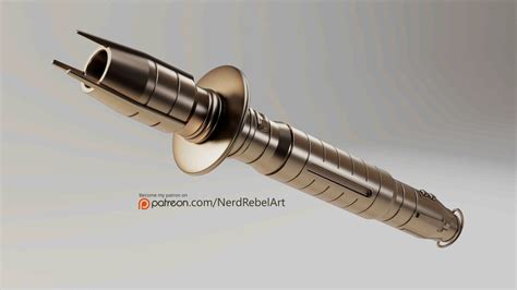 Shin Hati Lightsaber 3D Files - Etsy