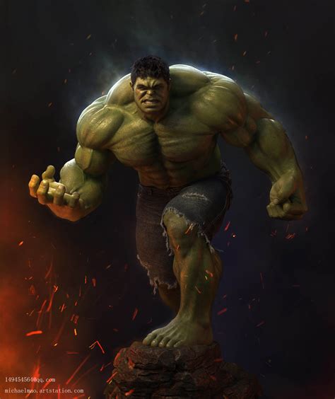 Hulk 3d Model Free