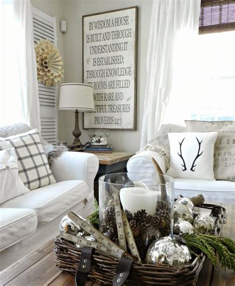 19 Farmhouse Winter Decor Ideas