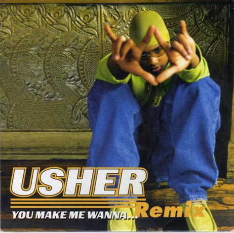 Usher - You Make Me Wanna (Remix) (1997, CD) | Discogs