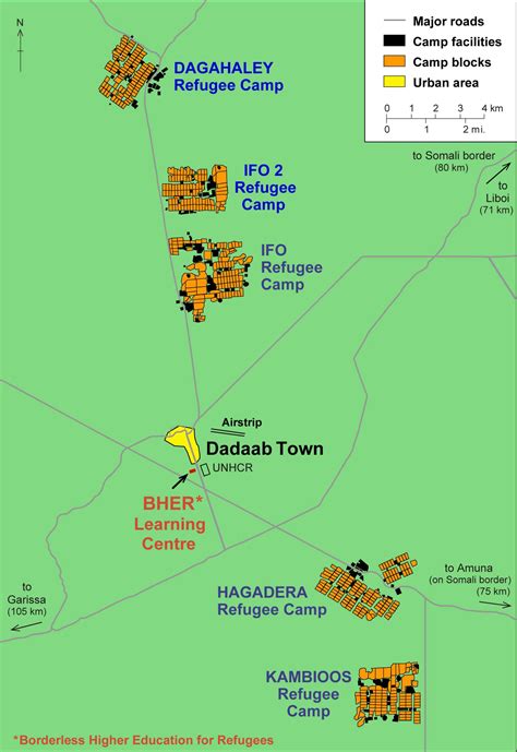 Education in Dadaab Dadaab Location Map | Dadaab refugee camp