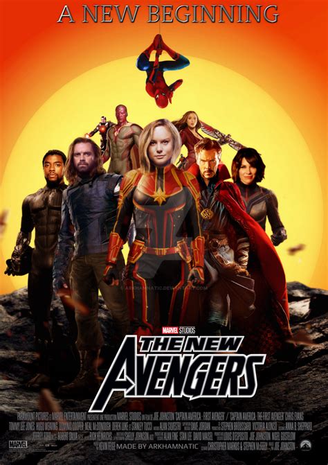 Marvel's The New Avengers movie poster by ArkhamNatic on DeviantArt