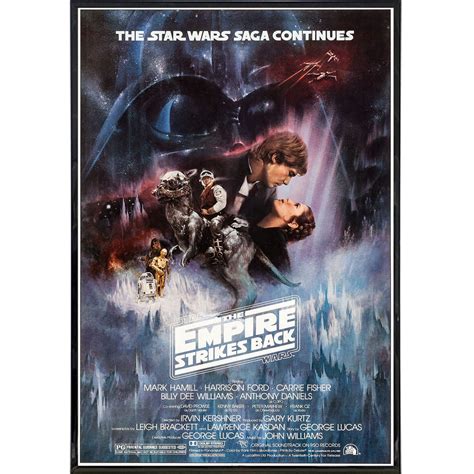 Star Wars The Empire Strikes Back Film Poster Print – Shady Front