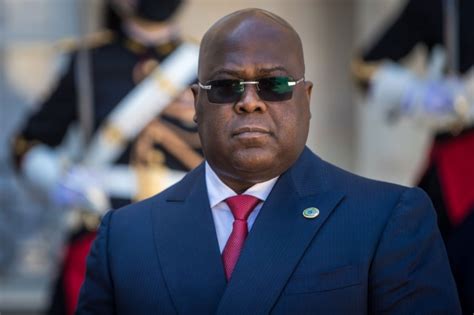 DRC President Félix Tshisekedi.