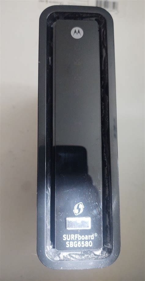 Motorola SBG6580-G228 SURFboard Black 4 LAN Ports DOCSIS3.0 Wi-Fi Modem & Router | eBay