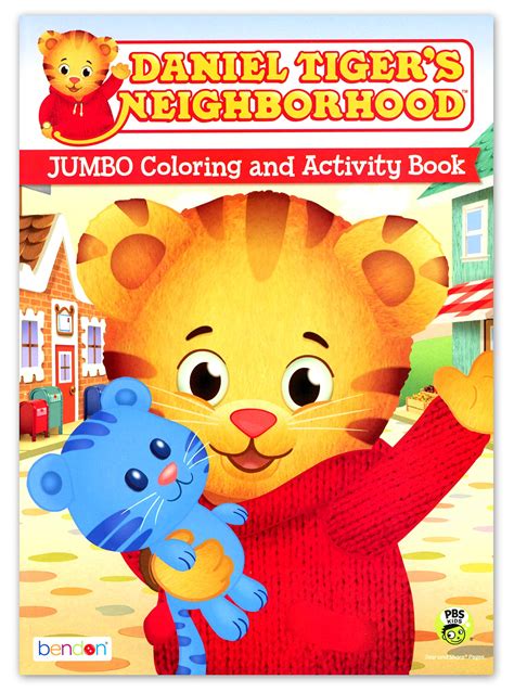 Buy Daniel Tiger's Neighborhood Jumbo Coloring & Activity Book by PBS Kids Fred Rogers Online at ...