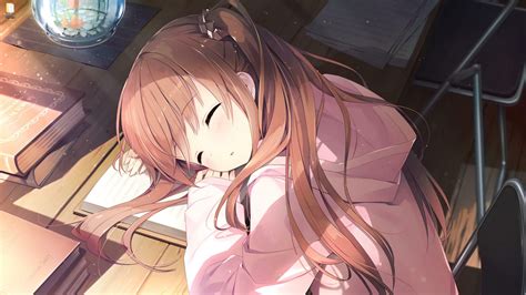 Sleepy Anime Girl Wallpapers - Wallpaper Cave