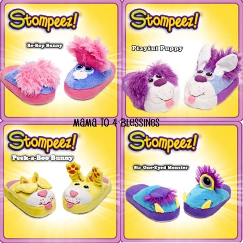 STOMPEEZ FUN SLIPPERS FOR KIDS REVIEW & GIVEAWAY - Mama to 6 Blessings