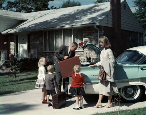 1950s Family | 05 Aug 1958, Suburban Family Loading Ford Fou… | Flickr