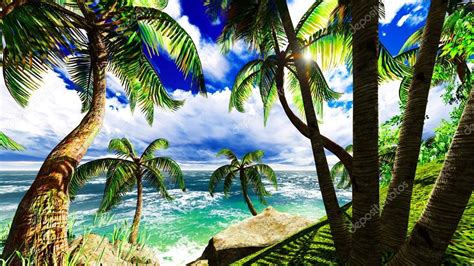 Paradise on Hawaii Island — Stock Photo © DarioStudios #61928657