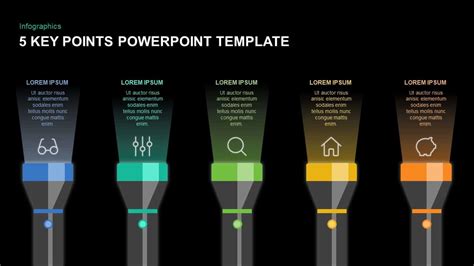 5 Key Points PowerPoint Template & Keynote - Slidebazaar.com