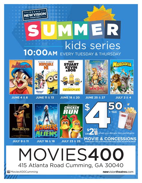 Summer Movie Express at Regal Cinemas