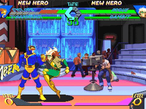 Rogue (X-Men Vs. Street Fighter) GIF Animations