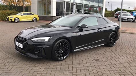 Brand New Audi RS5 Coupe Carbon Black | Stoke Audi - YouTube