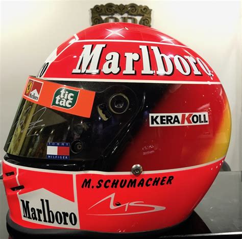 Bell Helmet signed by Michael Schumacher - GR Luxury