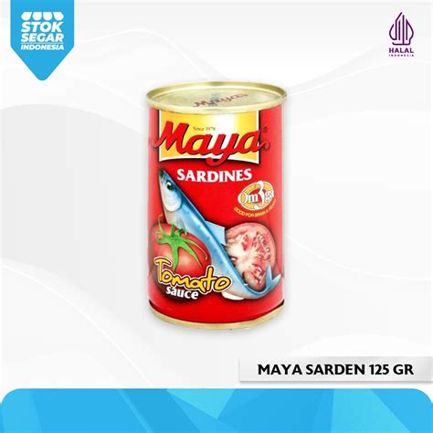 Jual Maya Sarden Sauce Tomat 125 Gram | Shopee Indonesia