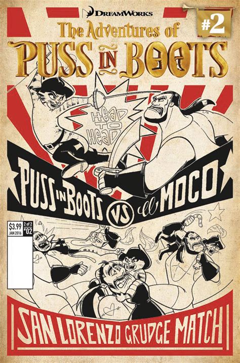 The Adventures of Puss in Boots #2 (Cover B) | Fresh Comics