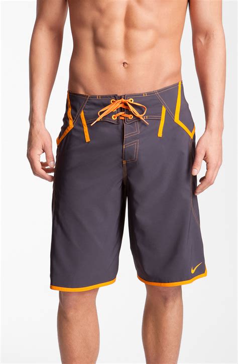 Nike Core Simple Board Shorts in Purple for Men (black/ gridiron gold) | Lyst