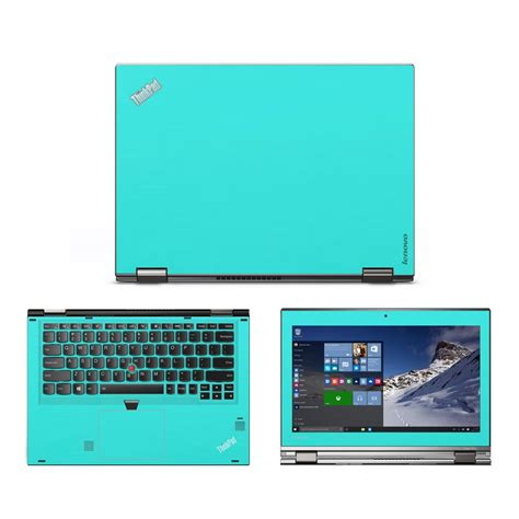 Mint Green Skin Decal wrap Skin Case for Lenovo Yoga 260 12.5" Touch ...