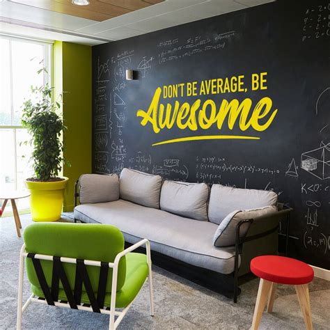 Be Awesome Wall Decal, Office Wall Art, Office Decor, Office Wall Decal ...