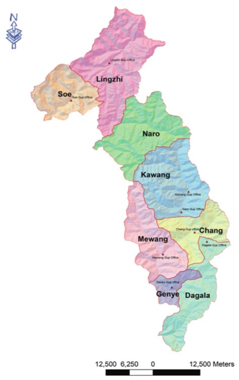 Dzongkhag Map | Thimphu Dzongkhag Administration