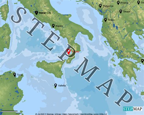 StepMap - Tropea - Landkarte für Italien